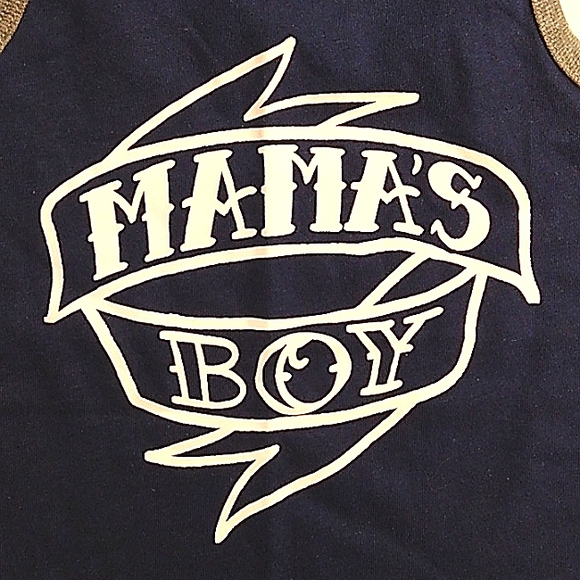 NWT☆Toddler Boy "Mama's Boy" Tank☆The Children's Place Sport☆2T - Picture 7 of 8